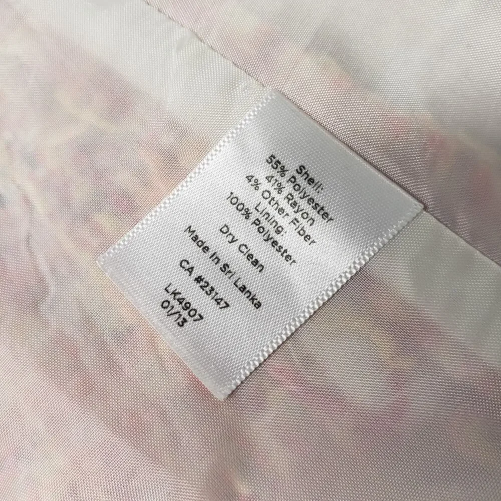 Talbots Pink-Cream Tweed Jacket and Skirt Set - Picture 15 of 16